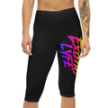 Capri Leggings — EXOTIC LYFE Neon Graphic Cropped Fitness Pants