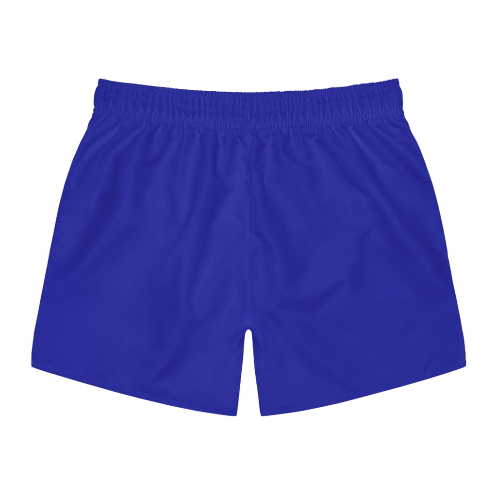 Swim Trunks — Exotic Lyfe Logo Blue Beach Shorts