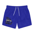 Swim Trunks — Exotic Lyfe Logo Blue Beach Shorts