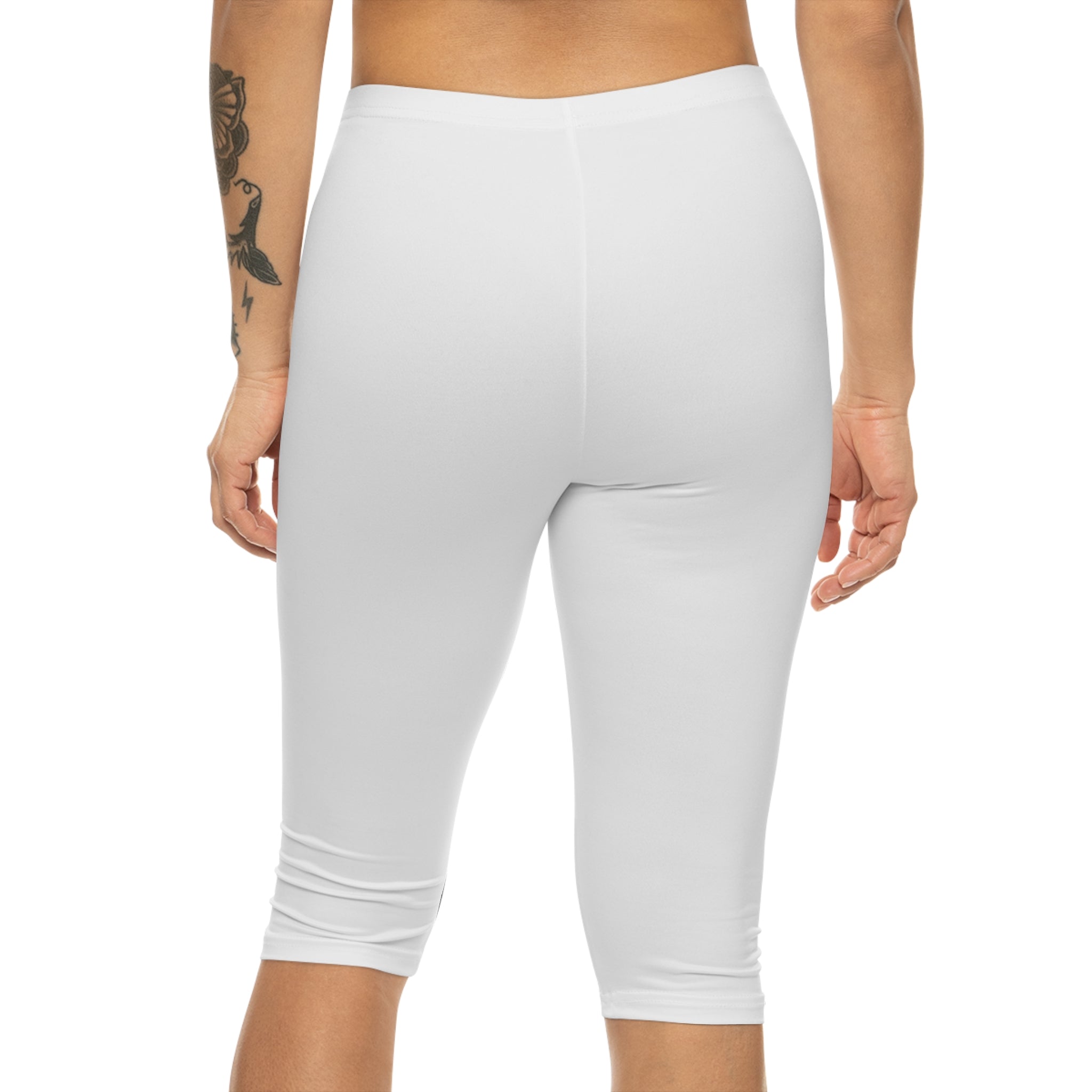 Capri Leggings — “Exotic Lyfe” Neon Graphic Capri Leggings