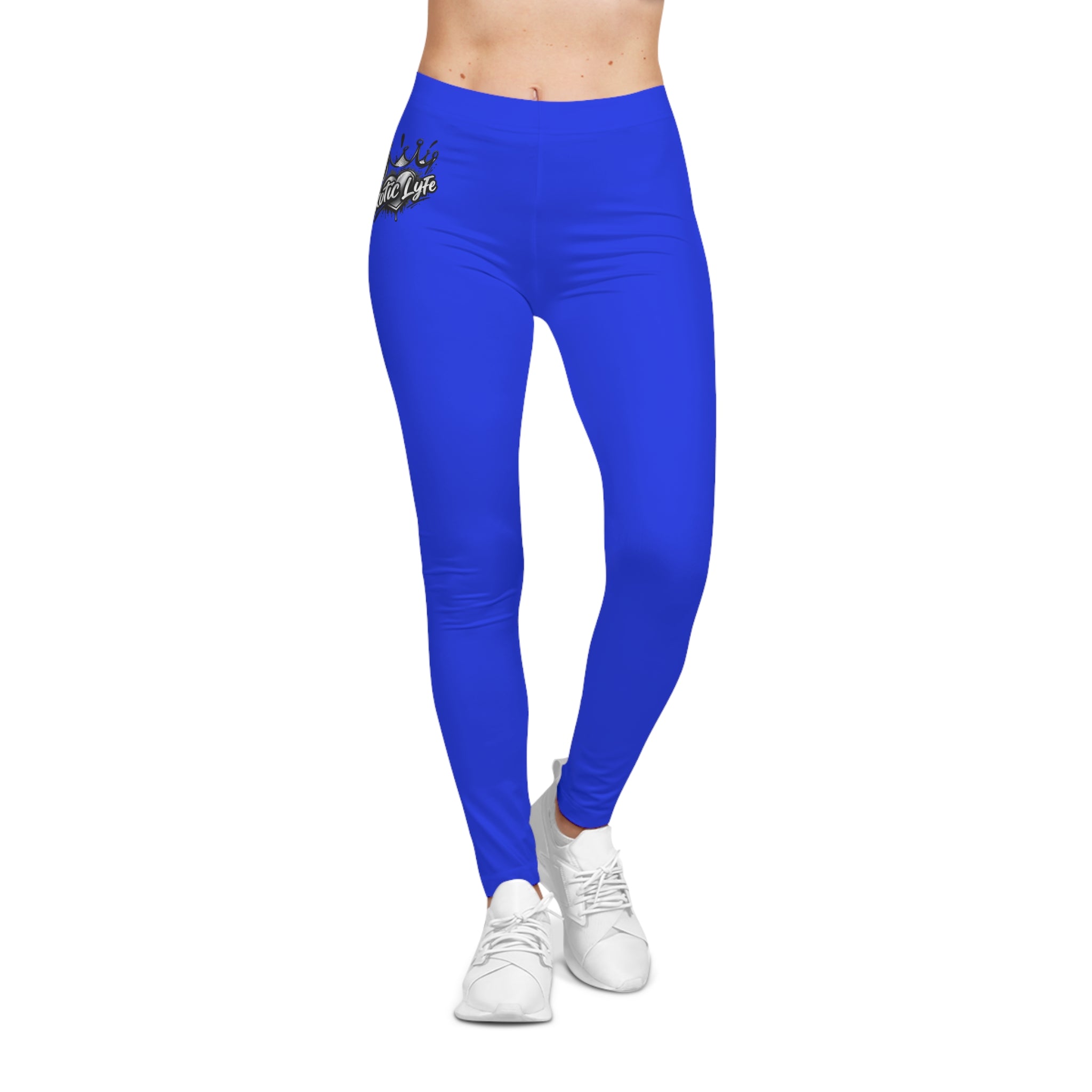 Exotic Lyfe Blue "Bride Vibes" Leggings