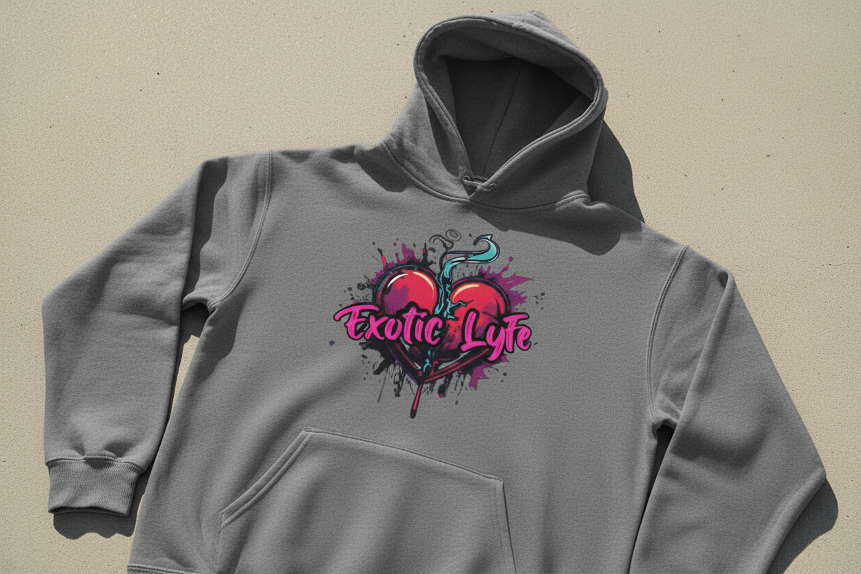 Broken Heart Hoodie with Velvet Inside  (3 colors)