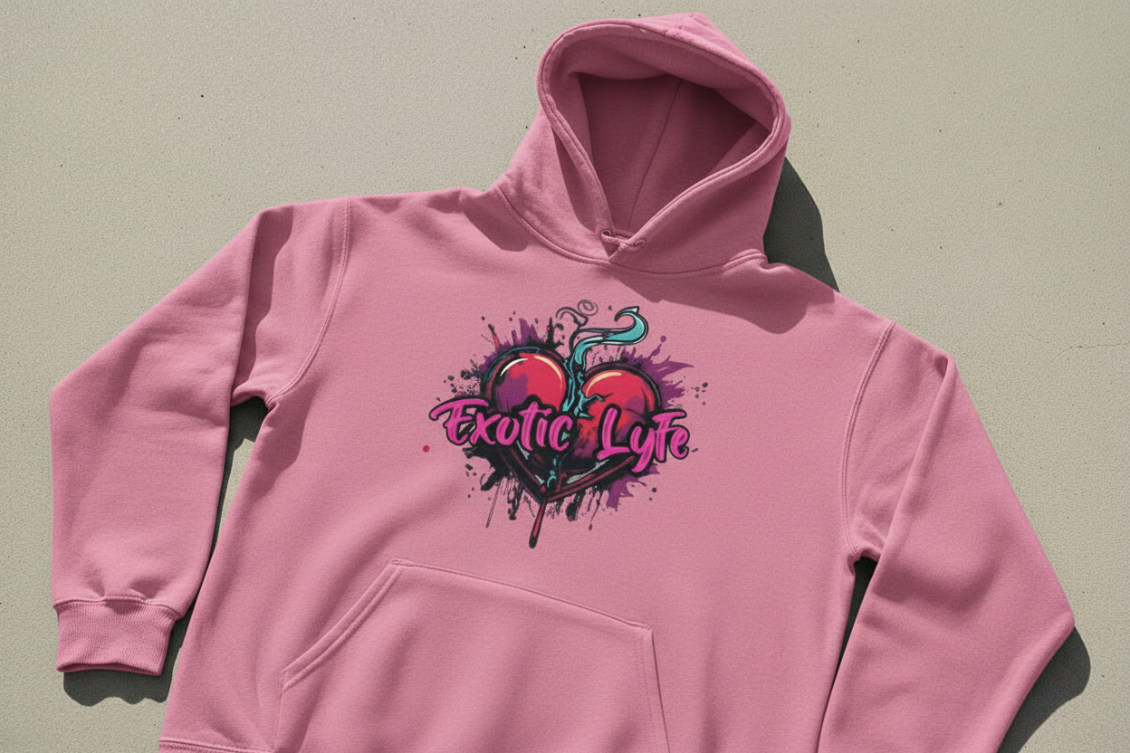 Broken Heart Hoodie with Velvet Inside  (3 colors)
