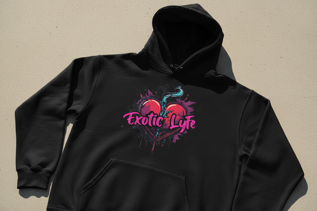 Broken Heart Hoodie with Velvet Inside  (3 colors)